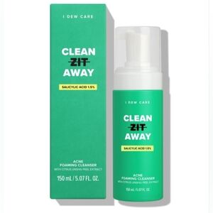 New I Dew Care Clean Zit Away Acne Foaming Cleanser Korean Skincare